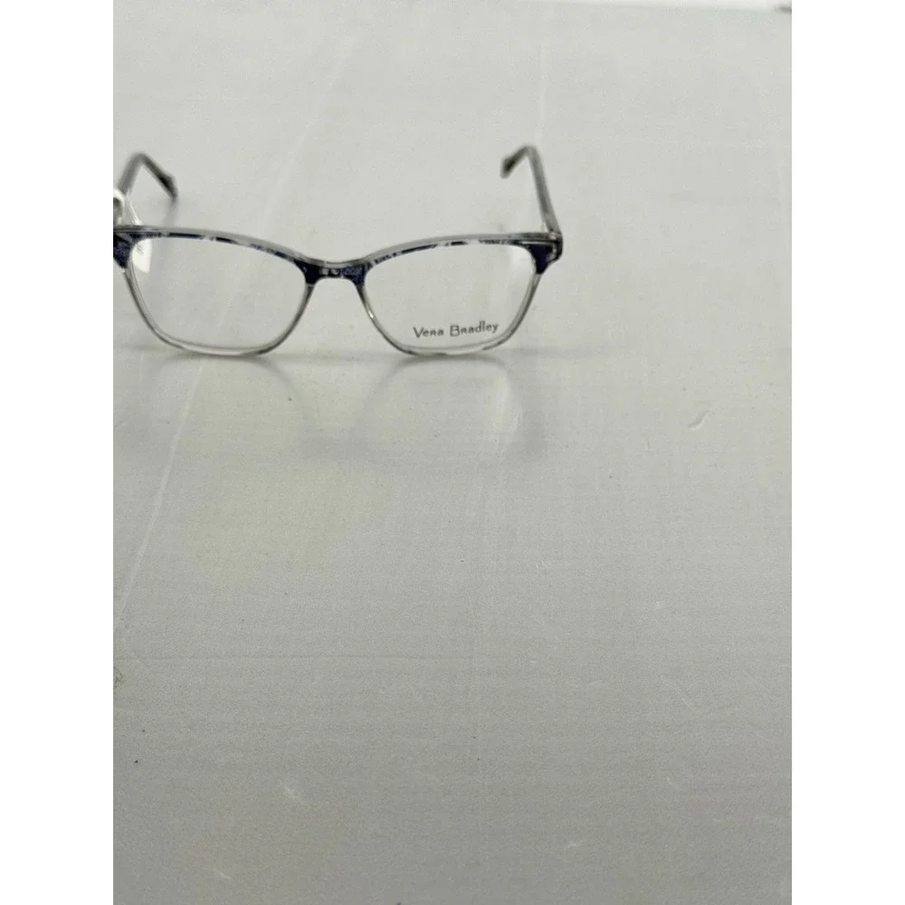 Vera Bradley Andie 5216 Blue‎ Floral Cat Eye Optical Glasses Frames New